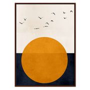 Fairford Curve Bird Canvas Wall Art — gallery image 25