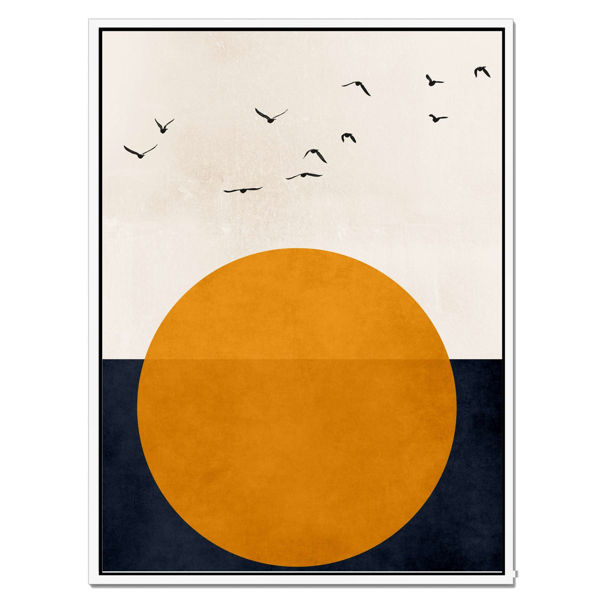 Fairford Curve Bird Canvas Wall Art — gallery image 46