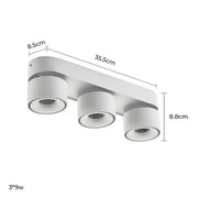 Haddon Loop Aluminum Ring Ceiling Light — gallery image 31
