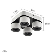 Haddon Loop Aluminum Ring Ceiling Light — gallery image 41