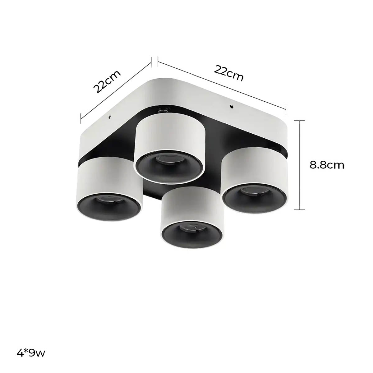 Briarwood Loop Aluminum Ceiling Light — gallery image 42