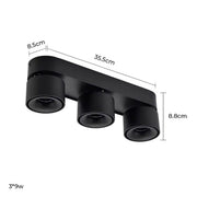 Briarwood Loop Aluminum Ceiling Light — gallery image 15