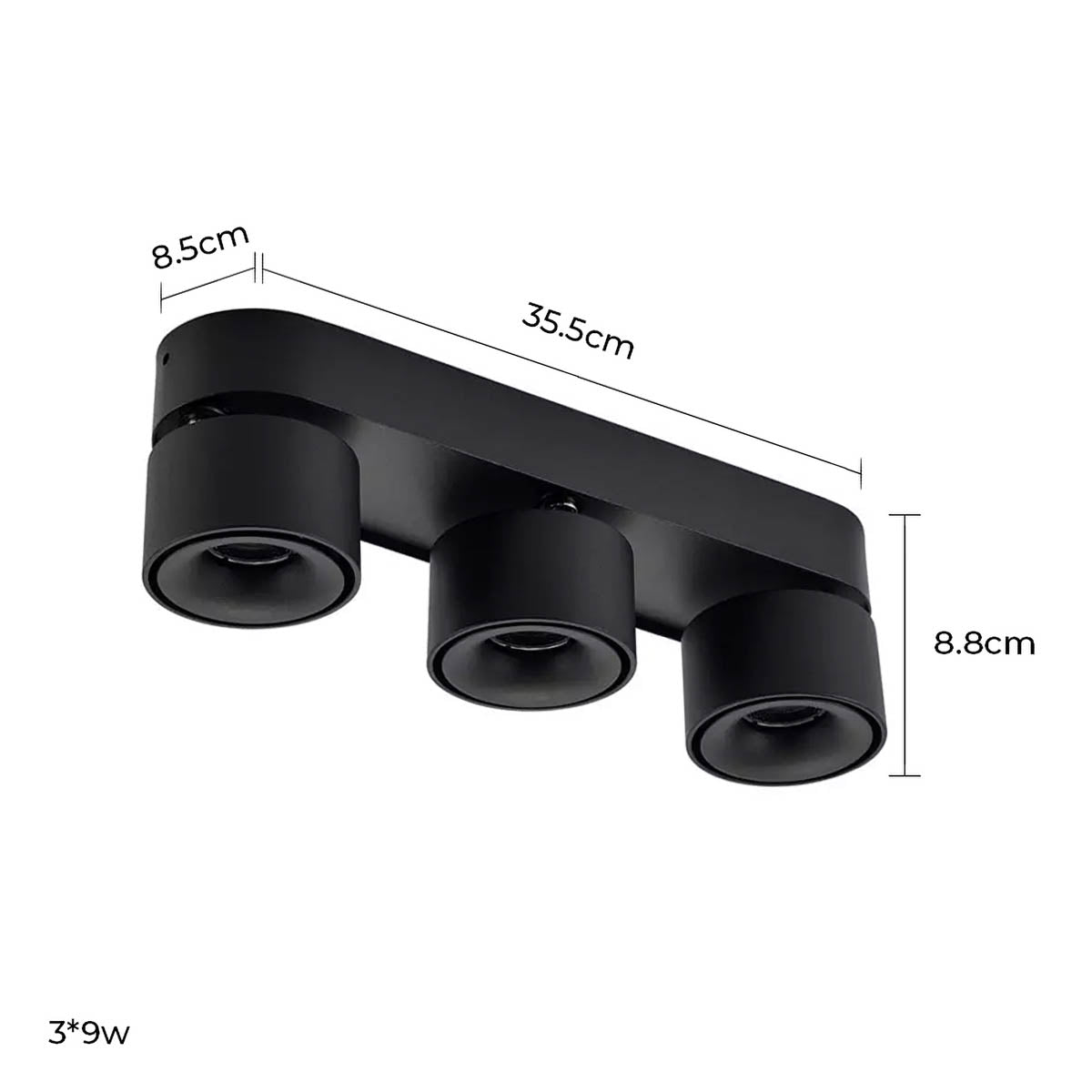 Briarwood Loop Aluminum Ceiling Light — gallery image 15