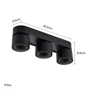 Briarwood Loop Aluminum Ceiling Light — gallery image 16