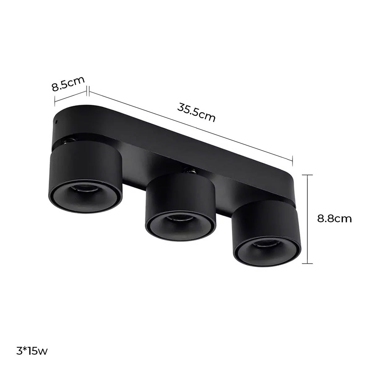Briarwood Loop Aluminum Ceiling Light — gallery image 16