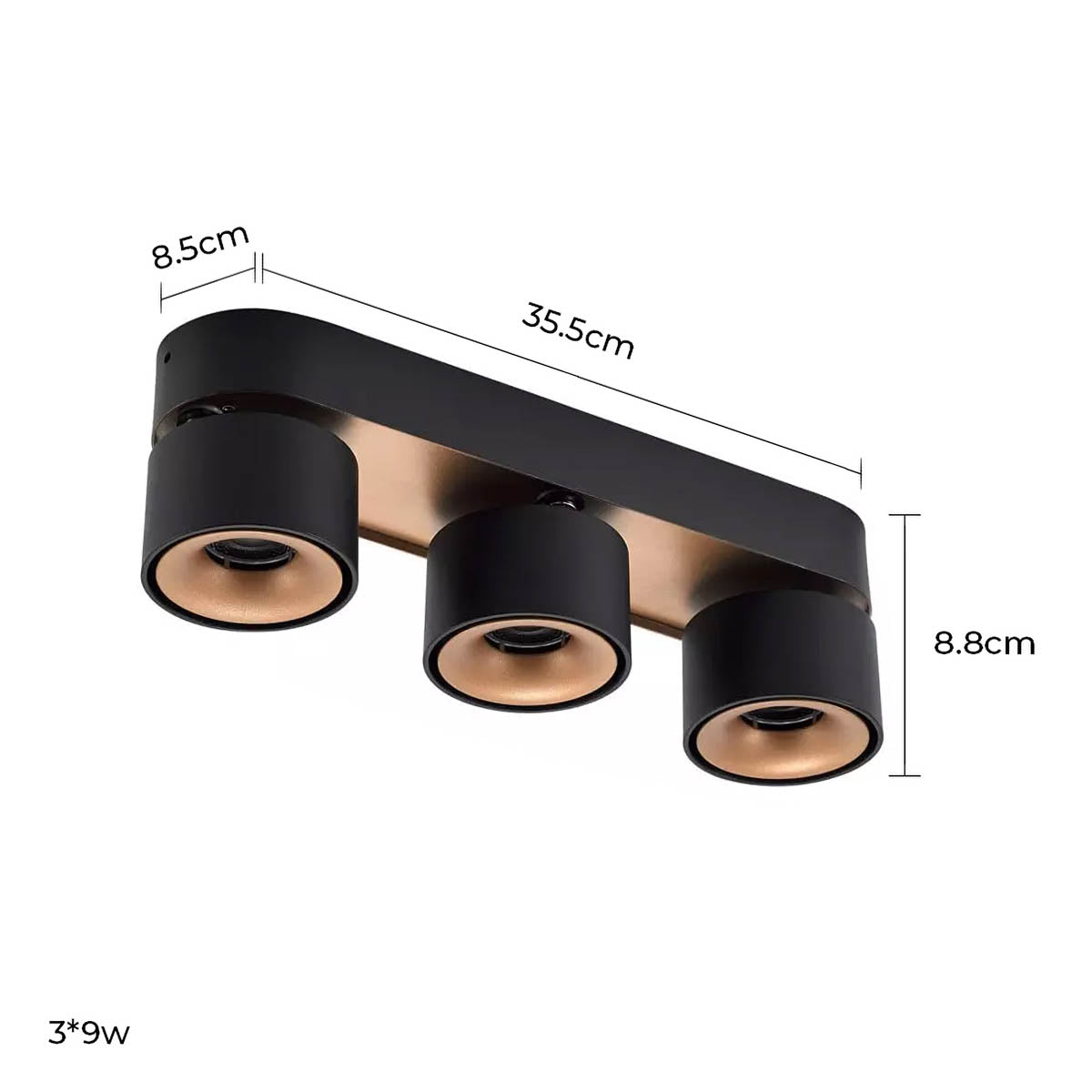 Briarwood Loop Aluminum Ceiling Light — gallery image 23