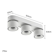 Briarwood Loop Aluminum Ceiling Light — gallery image 32