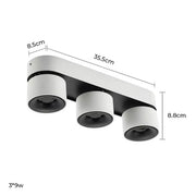 Briarwood Loop Aluminum Ceiling Light — gallery image 39