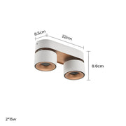 Briarwood Loop Aluminum Ceiling Light — gallery image 46
