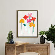 Eversley Curve Floral Canvas Wall Art — gallery image 7