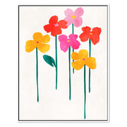 Eversley Curve Floral Canvas Wall Art — gallery image 48