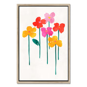 Eversley Curve Floral Canvas Wall Art — gallery image 39