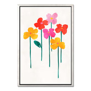 Eversley Curve Floral Canvas Wall Art — gallery image 45