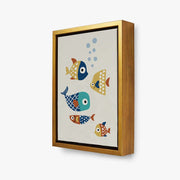 Greystone Curve Fish Canvas Wall Art — gallery image 10