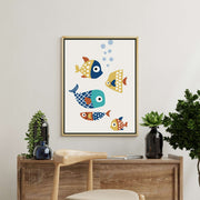 Greystone Curve Fish Canvas Wall Art — gallery image 7