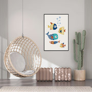 Greystone Curve Fish Canvas Wall Art — gallery image 9