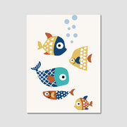 Greystone Curve Fish Canvas Wall Art — gallery image 13