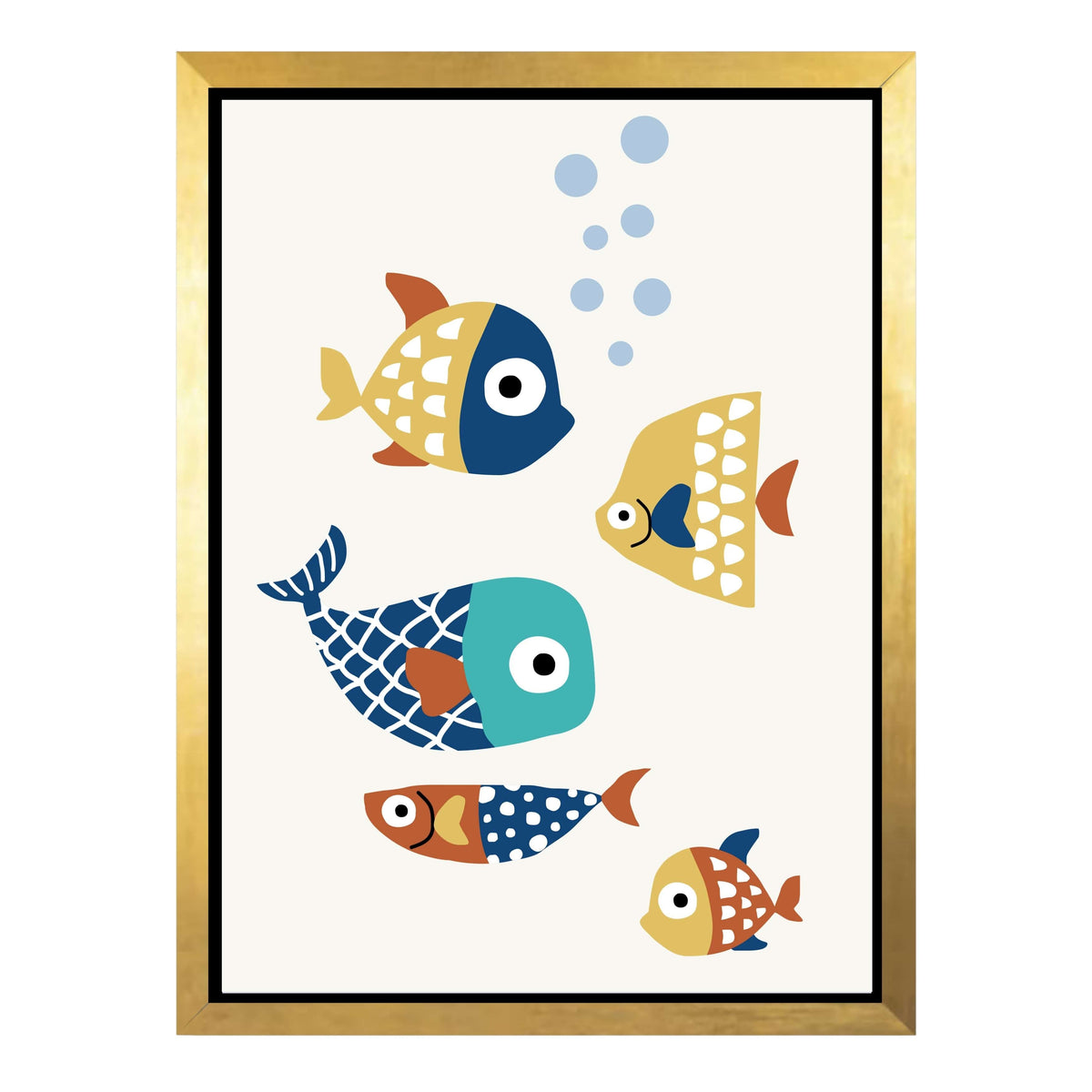 Greystone Curve Fish Canvas Wall Art — gallery image 32