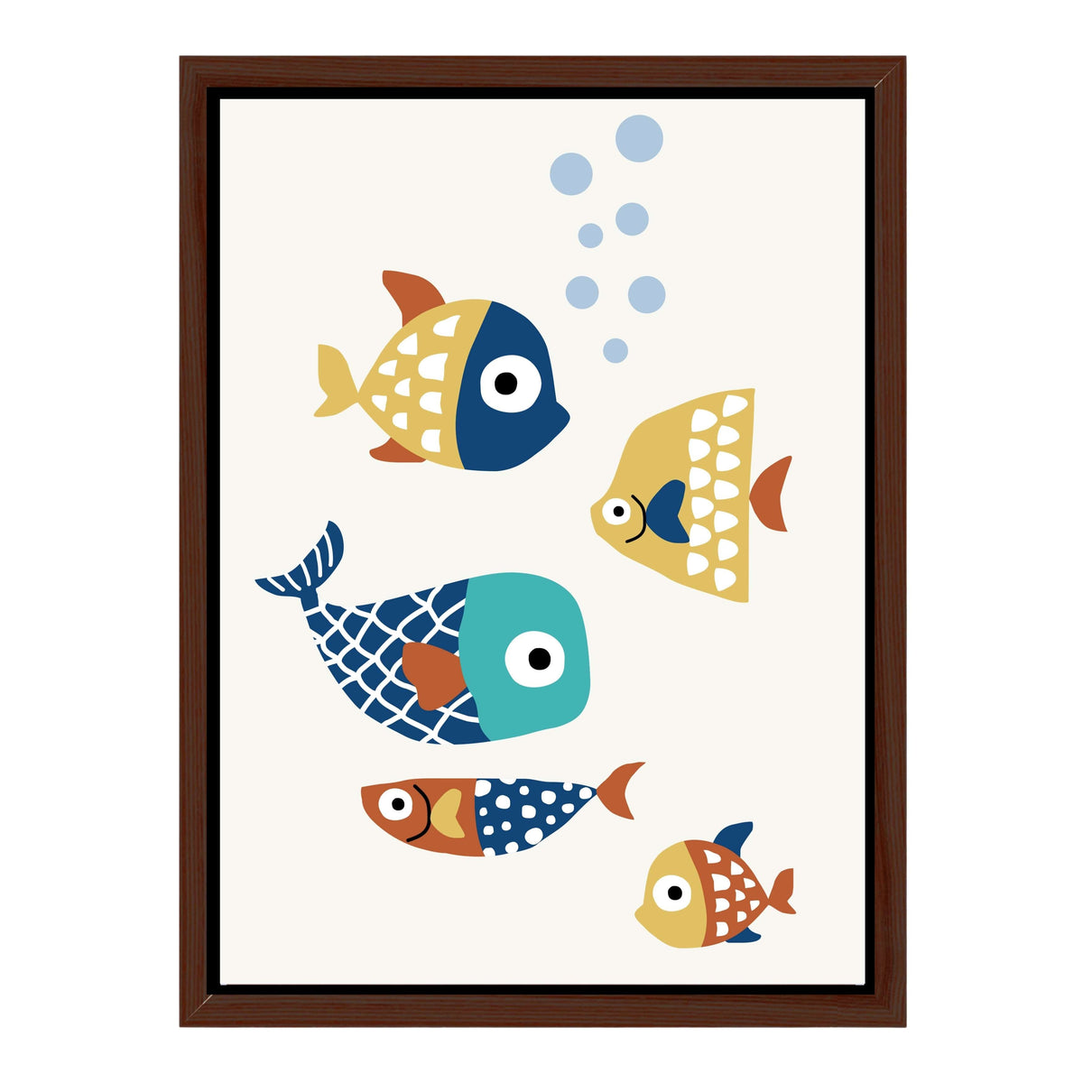 Greystone Curve Fish Canvas Wall Art — gallery image 26