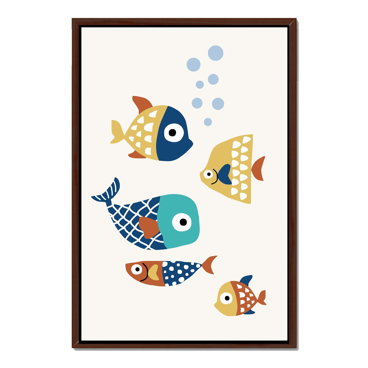 Greystone Curve Fish Canvas Wall Art — gallery image 27