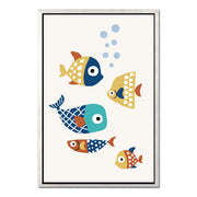 Greystone Curve Fish Canvas Wall Art — gallery image 45