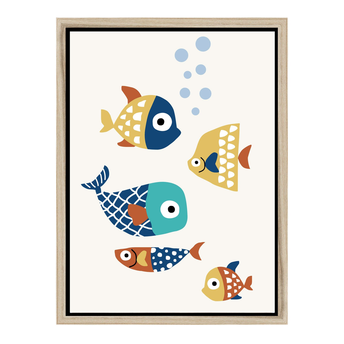 Greystone Curve Fish Canvas Wall Art — gallery image 38