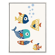 Greystone Curve Fish Canvas Wall Art — gallery image 53