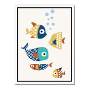 Greystone Curve Fish Canvas Wall Art — gallery image 49