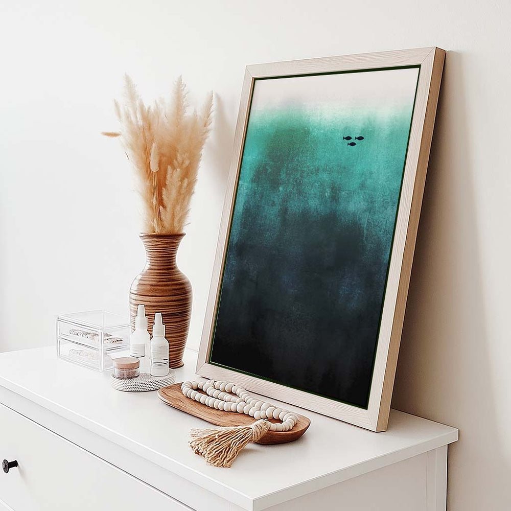 Elmsford Curve Fish Canvas Wall Art — gallery image 4