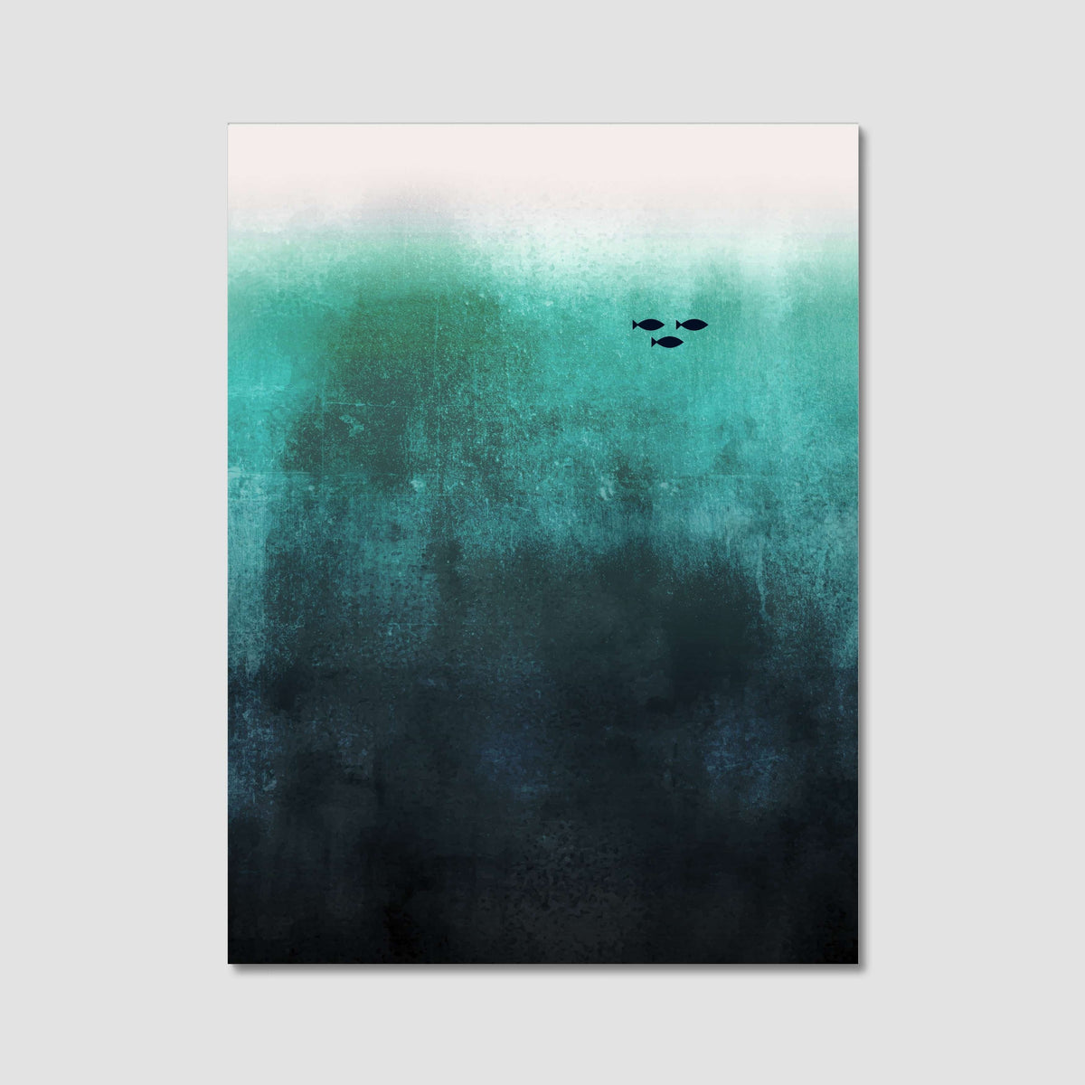 Elmsford Curve Fish Canvas Wall Art — gallery image 13