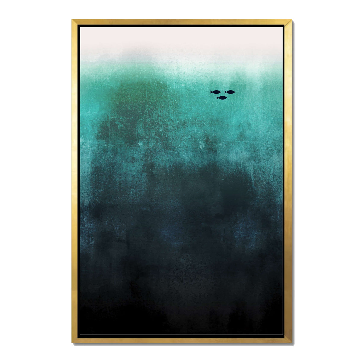 Elmsford Curve Fish Canvas Wall Art — gallery image 30