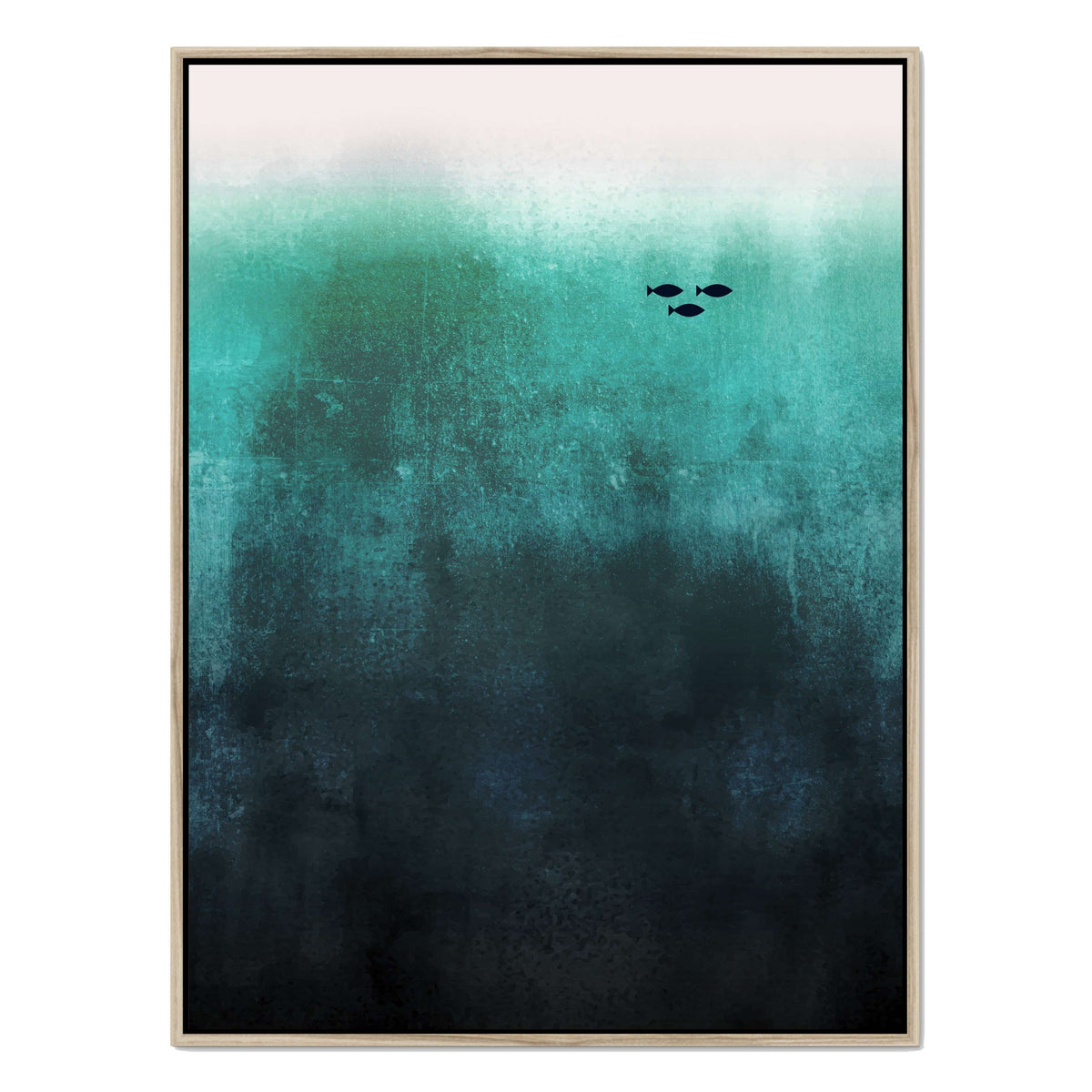 Elmsford Curve Fish Canvas Wall Art — gallery image 34