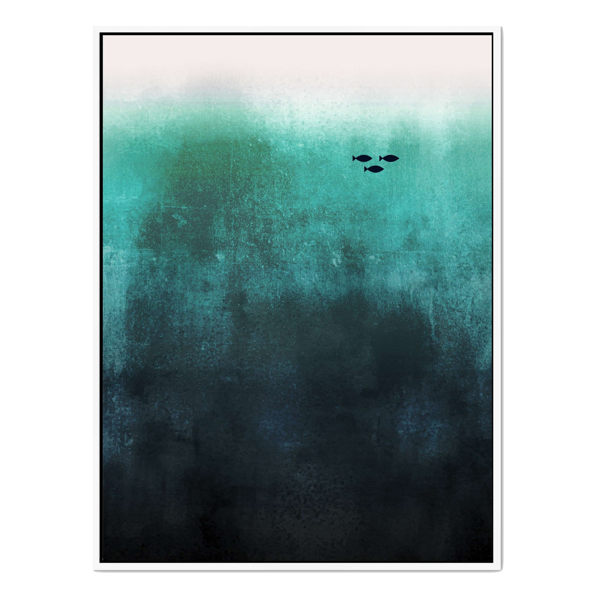 Elmsford Curve Fish Canvas Wall Art — gallery image 53