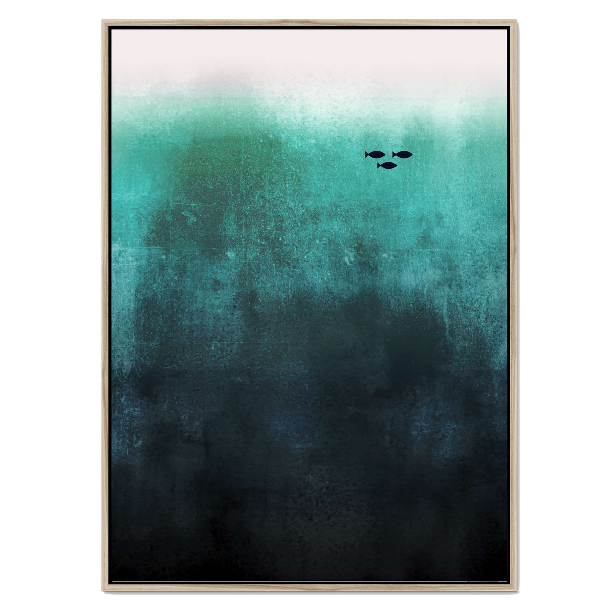 Elmsford Curve Fish Canvas Wall Art — gallery image 49