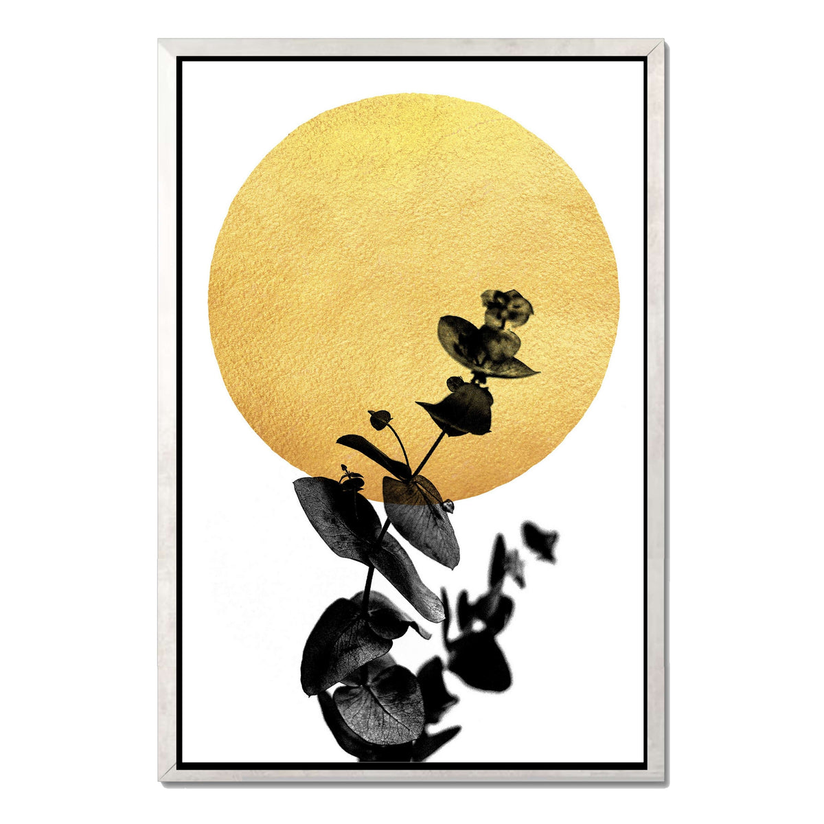 Foxglove Curve Botanical Canvas Wall Art — gallery image 20