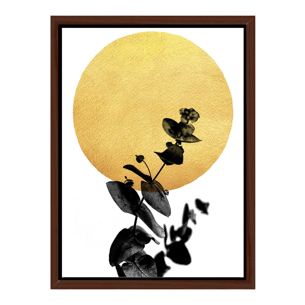 Foxglove Curve Botanical Canvas Wall Art — gallery image 29