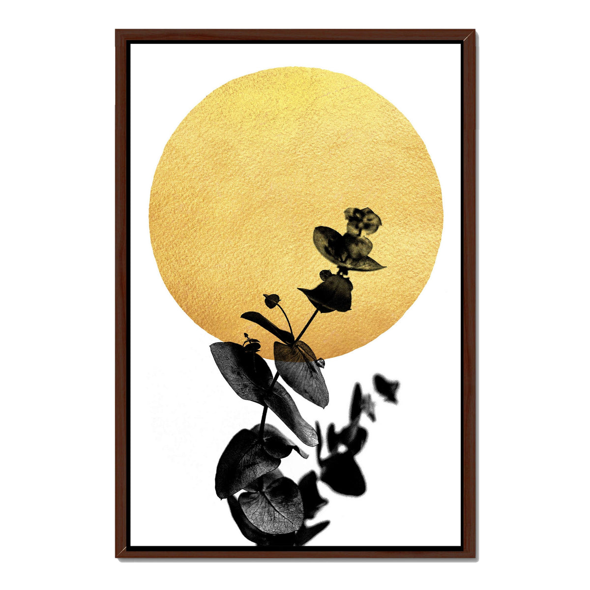 Foxglove Curve Botanical Canvas Wall Art — gallery image 30