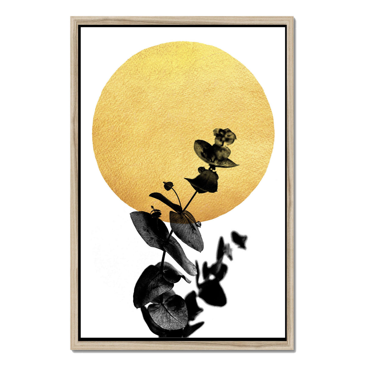 Foxglove Curve Botanical Canvas Wall Art — gallery image 41