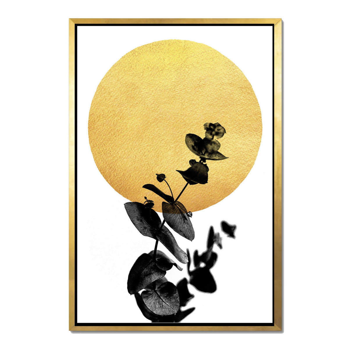 Foxglove Curve Botanical Canvas Wall Art — gallery image 35