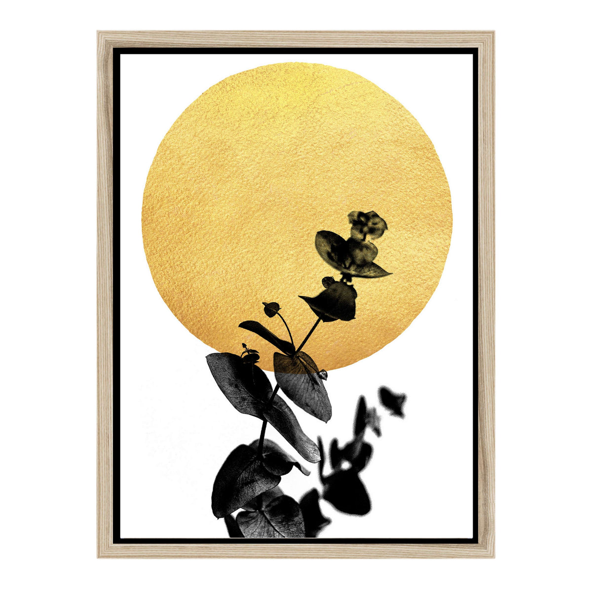 Foxglove Curve Botanical Canvas Wall Art — gallery image 40
