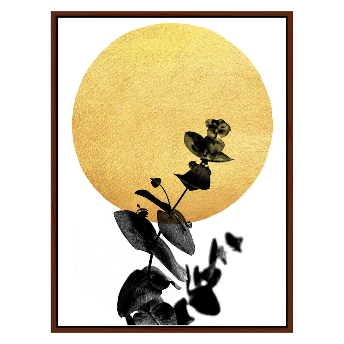 Foxglove Curve Botanical Canvas Wall Art — gallery image 19