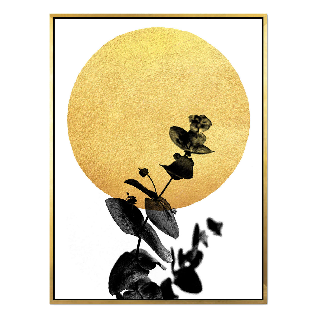 Foxglove Curve Botanical Canvas Wall Art — gallery image 37