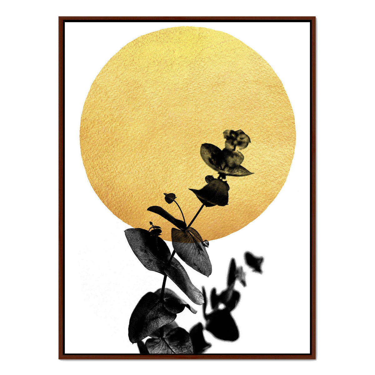 Foxglove Curve Botanical Canvas Wall Art — gallery image 31