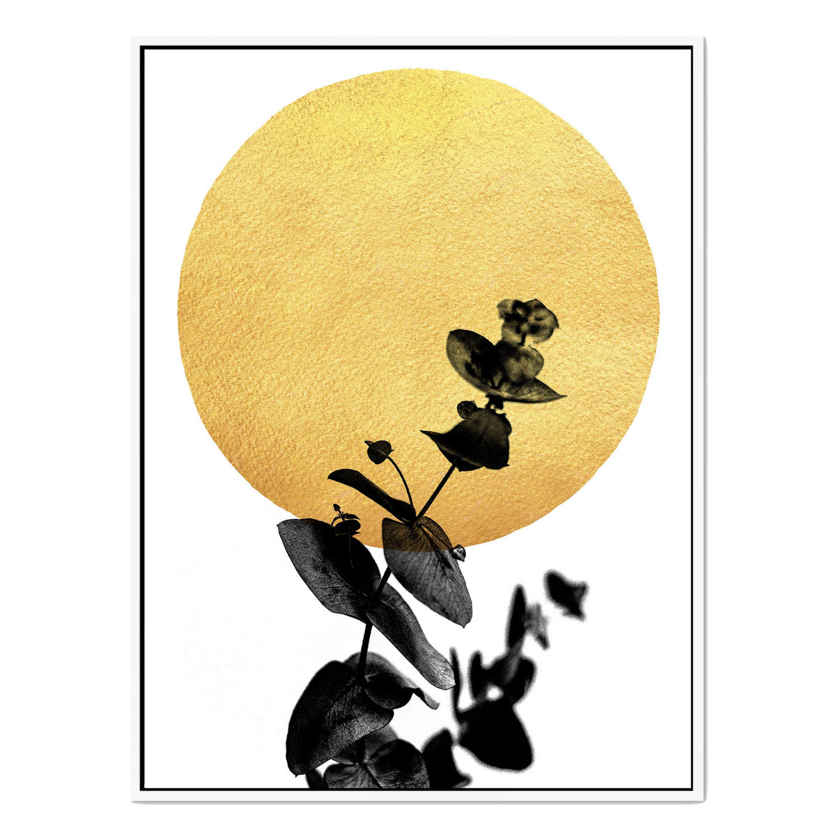 Foxglove Curve Botanical Canvas Wall Art — gallery image 53