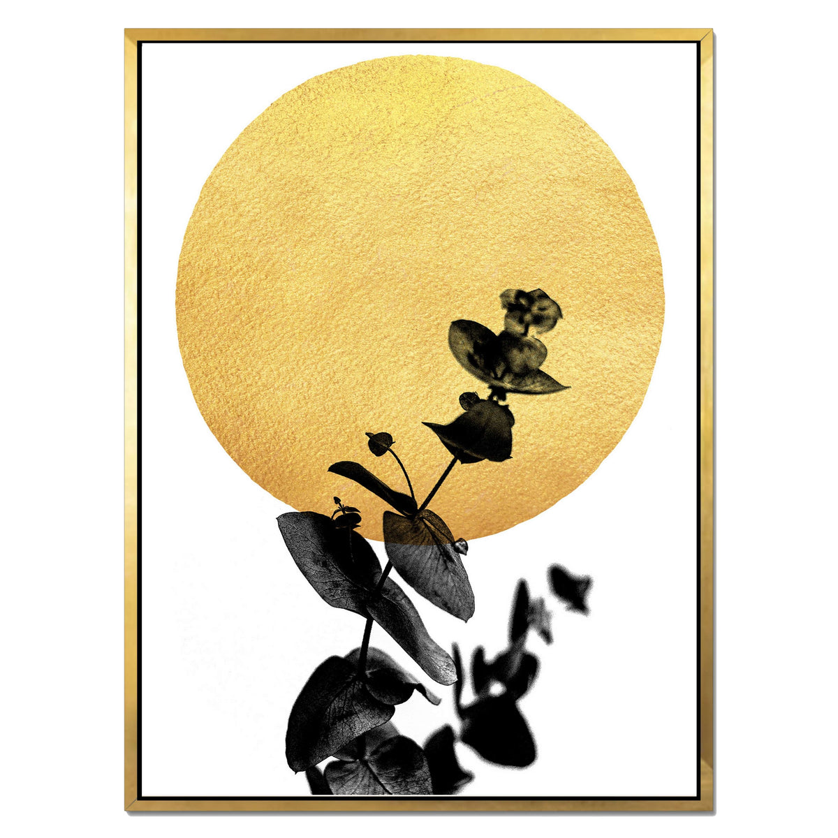 Foxglove Curve Botanical Canvas Wall Art — gallery image 36