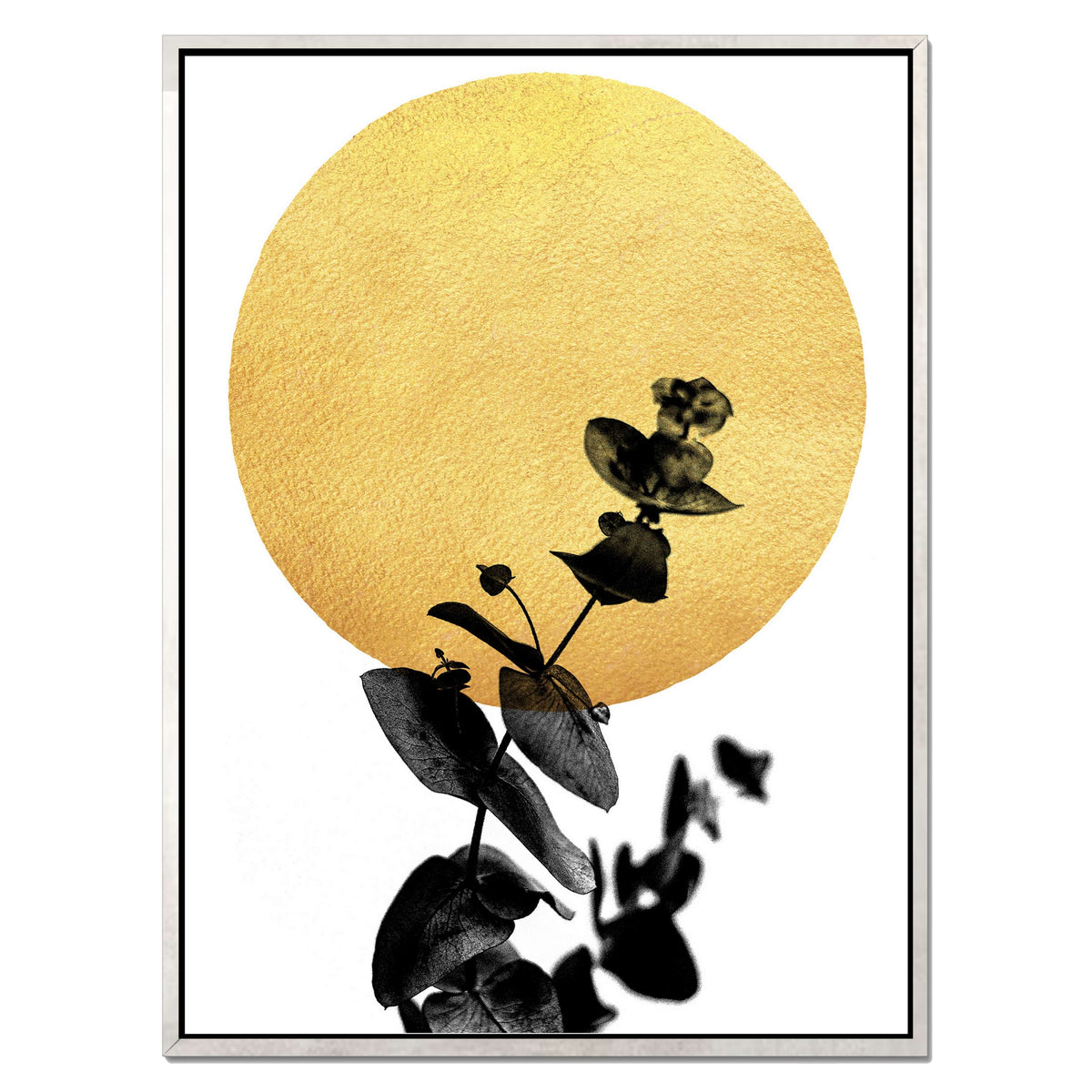 Foxglove Curve Botanical Canvas Wall Art — gallery image 47