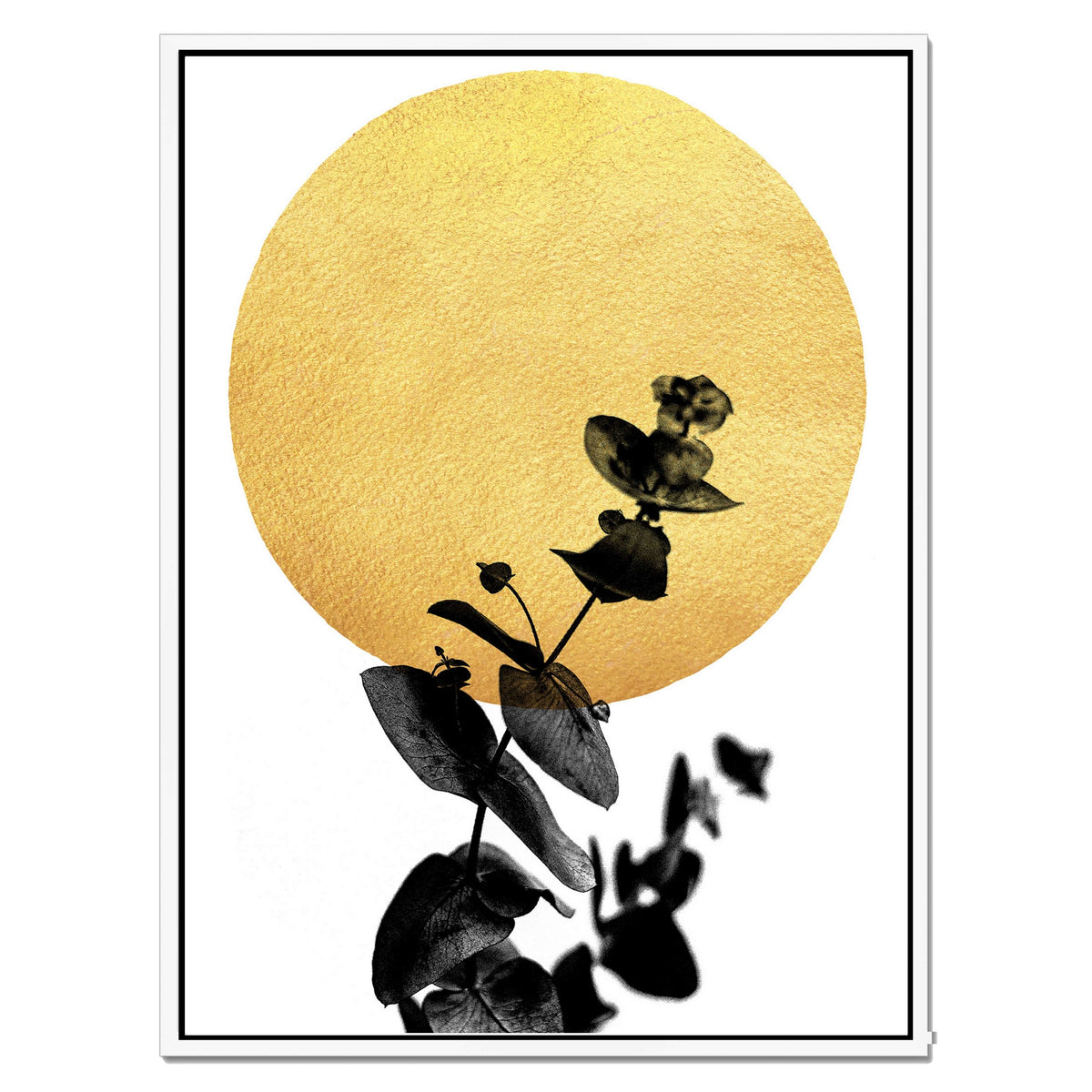 Foxglove Curve Botanical Canvas Wall Art — gallery image 52