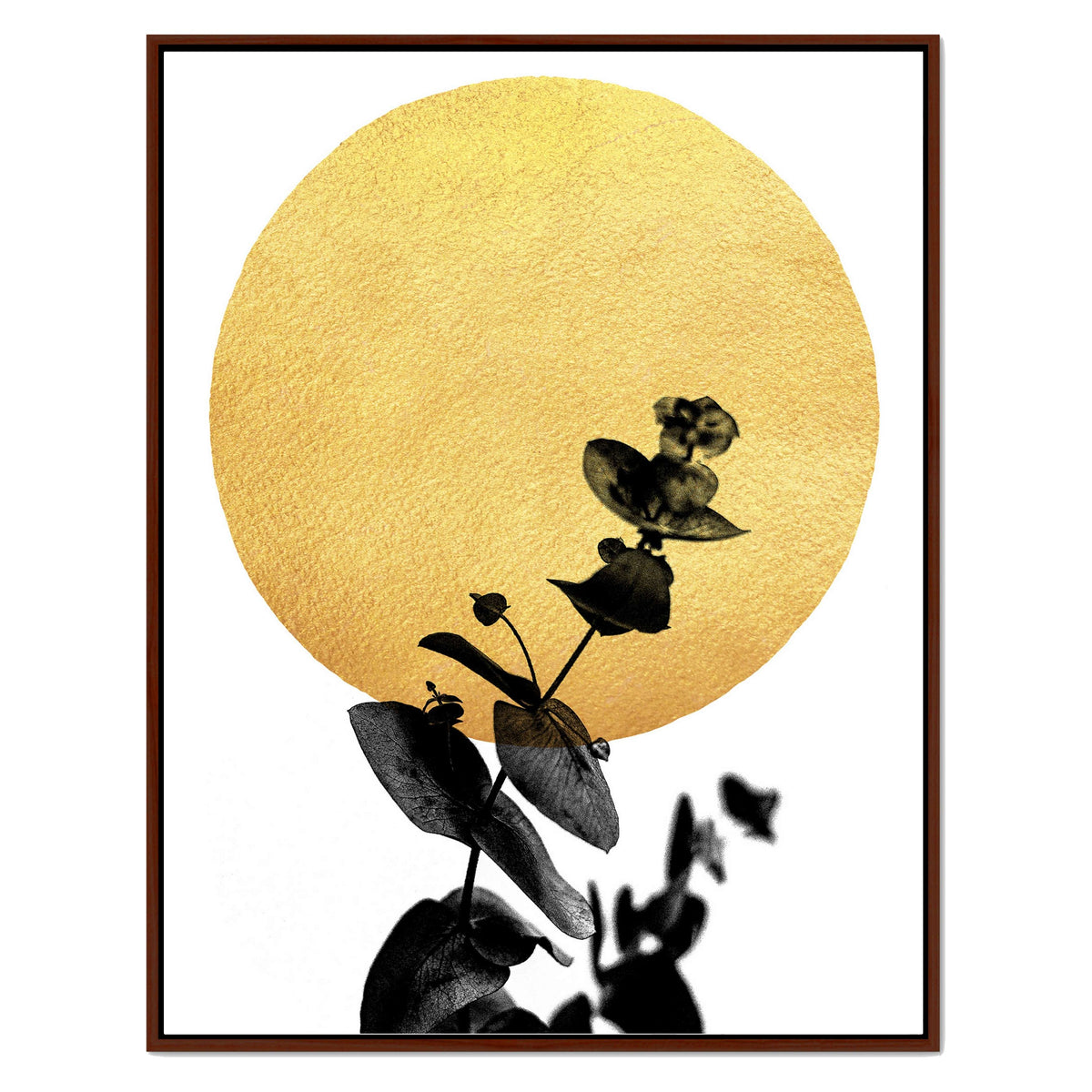 Foxglove Curve Botanical Canvas Wall Art — gallery image 27