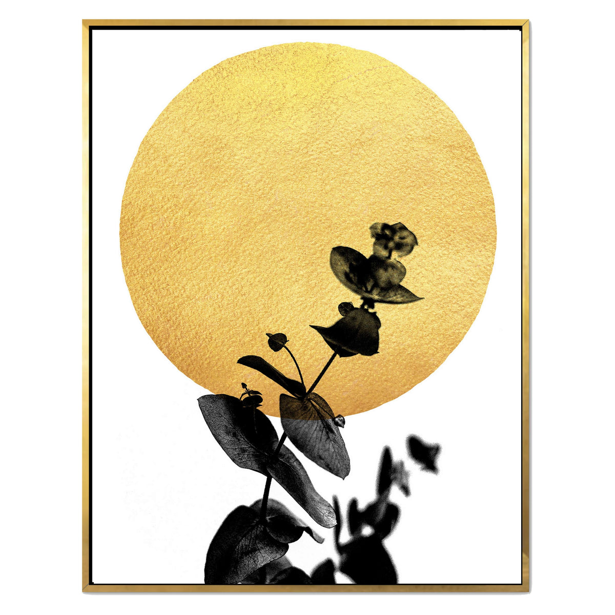 Foxglove Curve Botanical Canvas Wall Art — gallery image 32