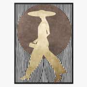 Chestnut Loop Portrait Canvas Wall Art — gallery image 1